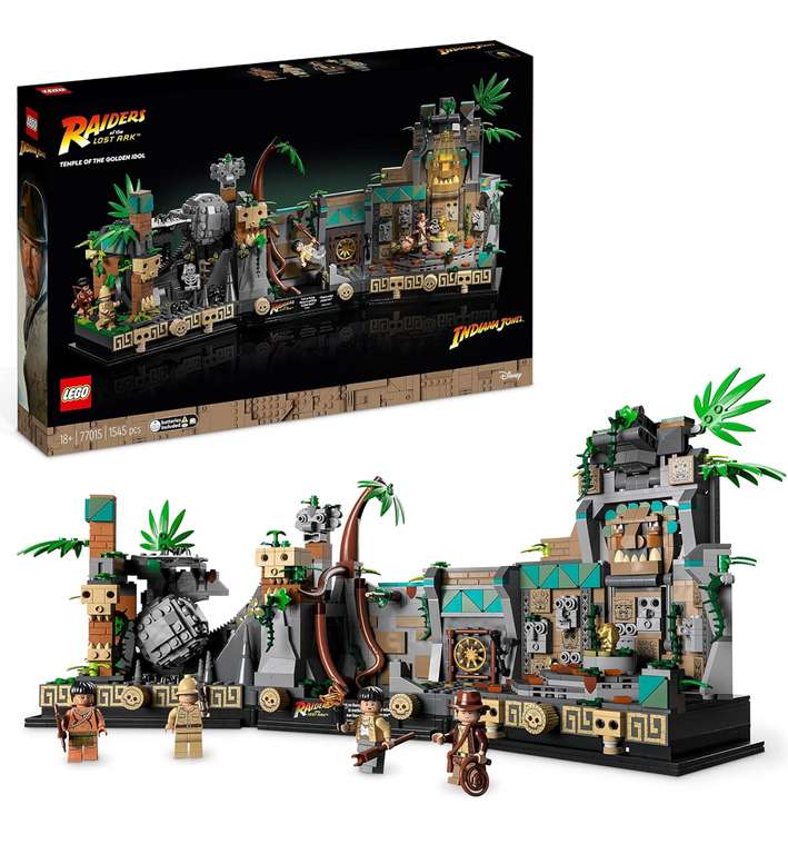 LEGO 77015 - Indiana Jones Templo del Ídolo Dorado