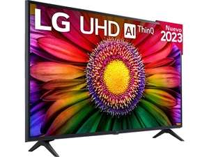 TV LED 43" - LG 43UR80006LJ, UHD 4K, Inteligente α5 4K Gen6, Smart TV, DVB-T2 (H.265), Azul ceniza (+AMAZON)