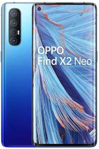 OPPO Find X2 NEO 5G – 6.5" (AMOLED, 12GB/256GB, Snapdragon 765G, 4.000 mAh, cámaras 48MP+13MP+8MP+2MP, 32MP, Android 10) Azul