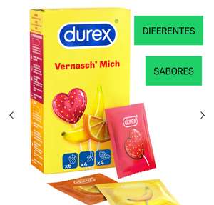 DUREX SABORES 14 UNIDADES (preservativos condones