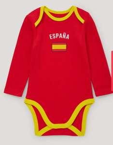 Body para bebé España y diferentes países - algodón orgánico