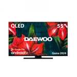 TV QLED 55" (139,7 cm) Daewoo D55DH55UQMS, 4K UHD, Smart TV
