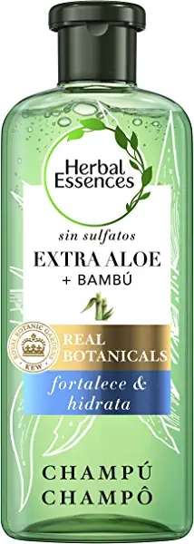 Herbal Essences Bio:Renew Champú Sin Sulfatos Con Aloe Intenso Y Bambú, 6x380ml