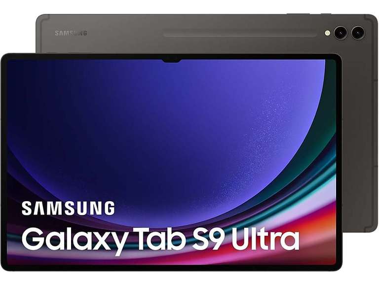 Samsung Galaxy Tab S9 Ultra Wifi, 1TB, 16GB RAM, Gris, 14.6", Snapdragon 8 Gen 2 + Tarjeta Regalo 100 € // Versión 5G por 1.609 €
