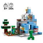 LEGO 21243 Minecraft Los Picos de Hielo