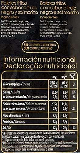 Lay's Chips Gourmet, Trufa Negra y Sal Marina, 150g » Chollometro