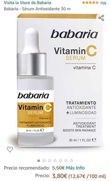 Serum vitamina C Babaria