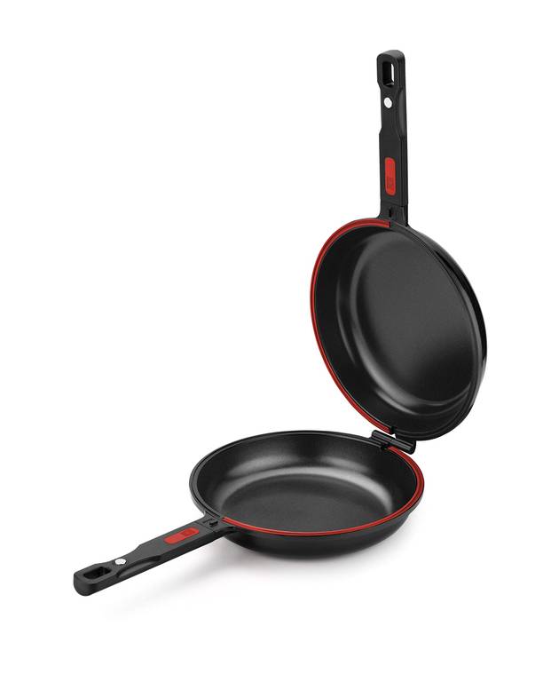 (Con prime) BRA Dupla Premiere | Sartén Doble para Tortilla de Patatas, 20 cm de Diámetro