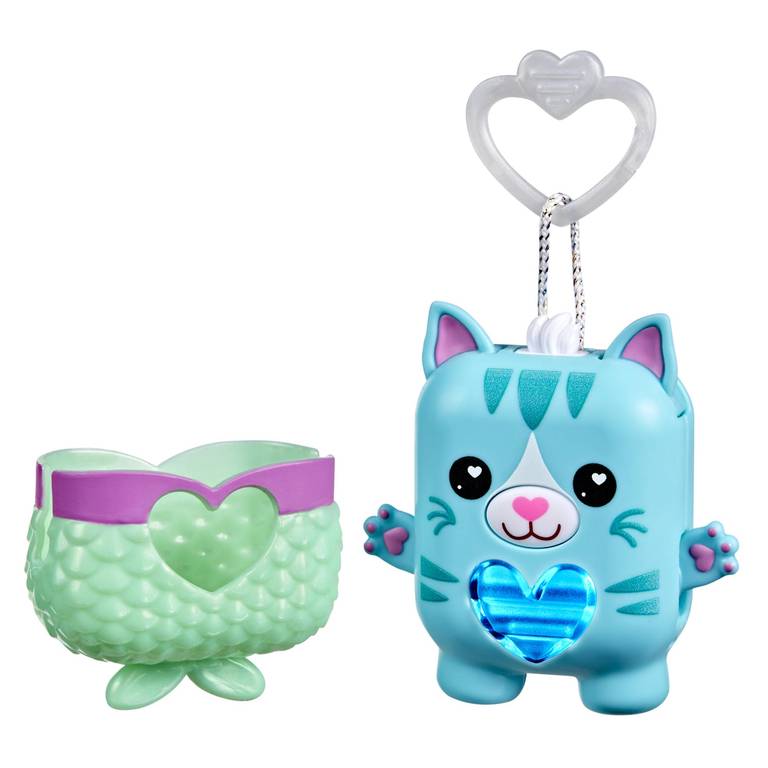Hasbro Nano-mals, Pawtricia la gatita Azul, Mascota electrónica de Tipo Fidget