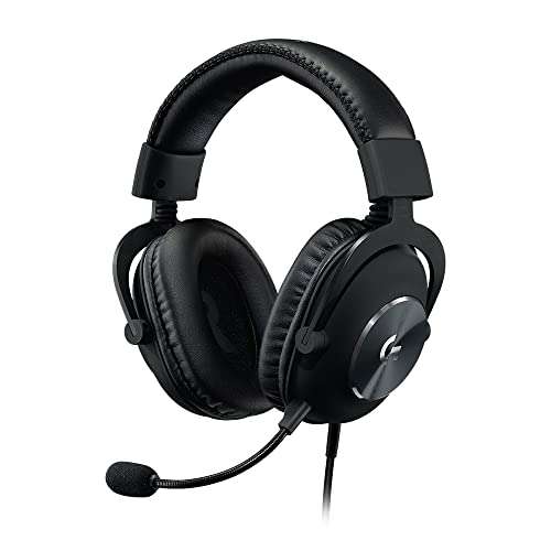 Logitech G PRO X Auriculares Gaming con Cable y Micrófono con Blue VO!CE - PC/PS/Xbox/Nintendo Switch
