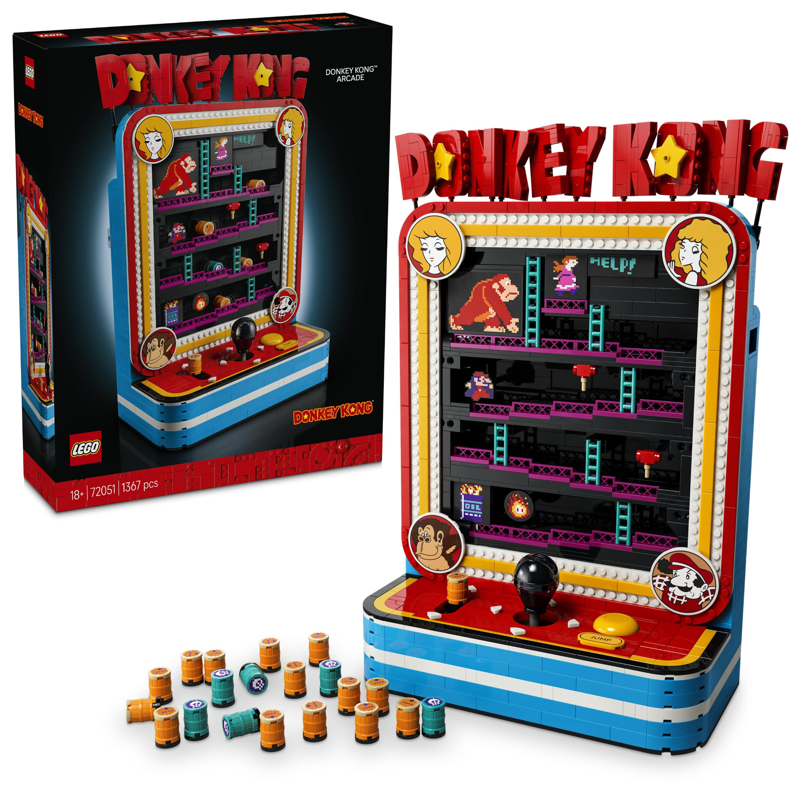 LEGO Super Mario Máquina Recreativa de Donkey Kong