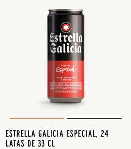 Estrella Galicia 96 latas de 33cl [31,7 litros]