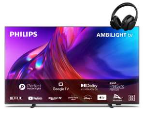 TV Philips Ambilight 43PUS8518 + Auriculares inalámbricos TAH6206BK