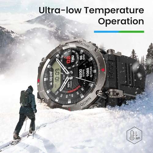 Amazfit T-Rex Ultra SmartWatch Reloj Deportivo Premium Multideporte