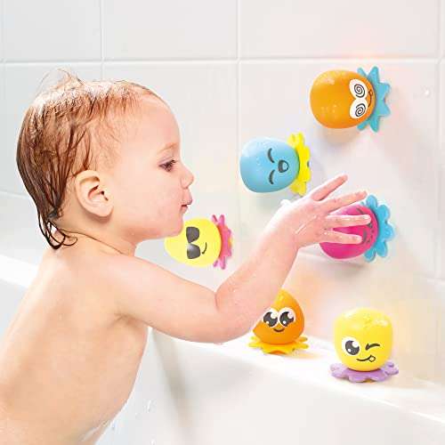 Oferta: TOMY Toomies Octopals Number Sorting Baby Bath Toy , Educational Water Toys For Toddlers , Suitable For 1, 2 and 3 Years Old