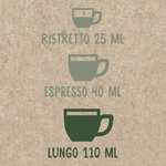 Nescafé Farmers Origins Brazil Lungo Cápsulas de Café 8x10 Unidades - Aprobado para Máquinas Nespresso