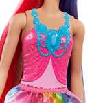 Barbie Dreamtopia con pelo de colores