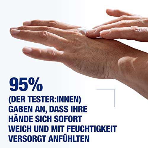 Neutrogena Crema de manos de absorción inmediata (75 ml), crema hidratante con glicerina + vitamina E para manos secas y agrietadas