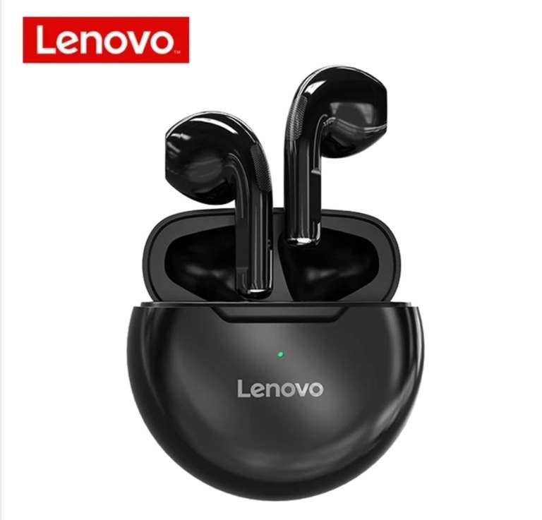 Lenovo-auriculares inalámbricos HT38 en color blanco o negro