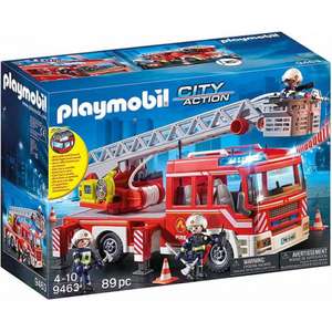 Camión de bomberos con escalera de Playmobil