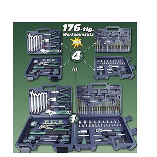 Mannesmann - M29086-176 piezas Juego de herramientas