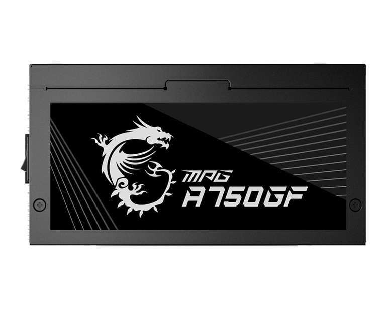 MSI MPG A750GF 750W 80 Plus Gold Modular - Fuente alimentación PC (89,90€ con cupón)