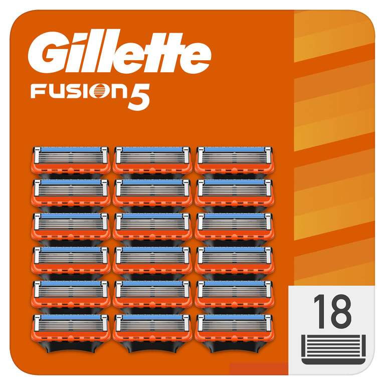 18 cuchillas Gillette Fusion5