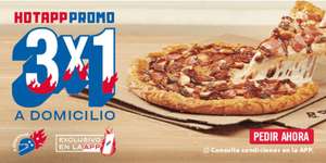 3x1 a domicilio en la app de Domino's Pizza