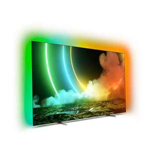 TV OLED 55" - Philips 55OLED706 - HDMI 2.1 | 120 Hz | AndroidTV 10 | Ambilight 3 | DTS