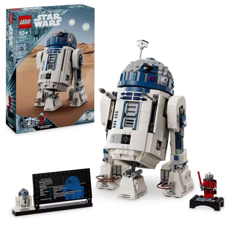 LEGO 75379 Star Wars R2-D2 Figura de juguete de un droide para construir [PRECIO PRIMERA COMPRA 64,99€]
