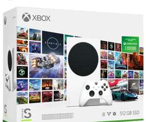 Xbox series S + 3 meses Ultimate pass + 15€ próx compra