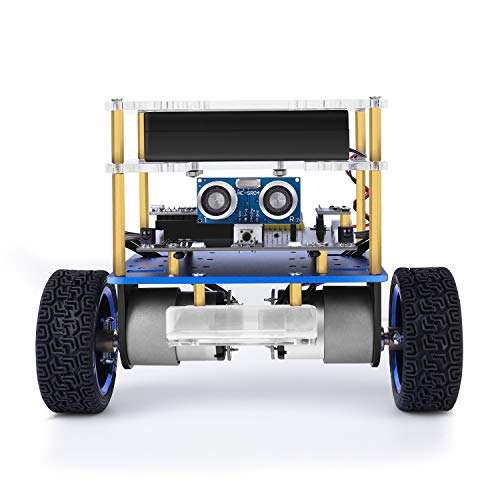 ELEGOO Auto-Equilibrio Robot Coche - Kit Compatible con Arduino