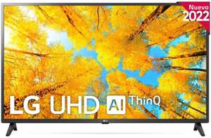 LG televisor 50 Smart TV UQ75 4K negro Km0 [Sin contrato ni permanencia]