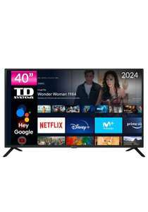 Smart TV 40 Pulgadas Full HD Hey Google Official - TD Systems [157€ NUEVO  USUARIO] » Chollometro