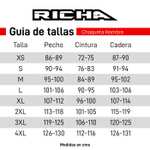 Chaqueta de moto RICHA FALCON 2.0. Incluye espaldera nivel 1.