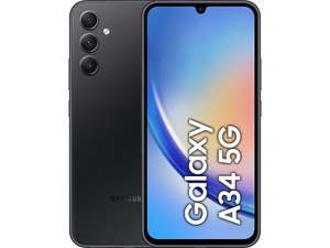 Samsung Galaxy A34, Black, 128 GB, 6 GB RAM