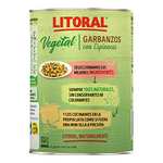 X2 Litoral Vegetal Garbanzos con Espinacas Sin Gluten 10x425g Total: 4.25kg
