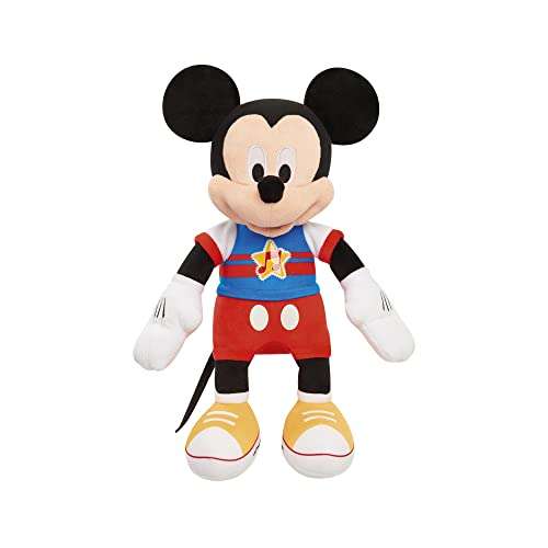 Famosa Softies - Peluche de Mickey Mouse musical, para abrazar, dormir y jugar, con música y luces (tb Minnie por 15€)