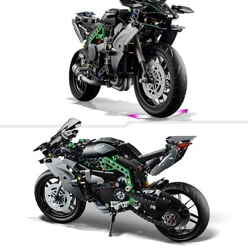 LEGO Technic 42170 Moto Kawasaki Ninja H2R, Idea de Regalo