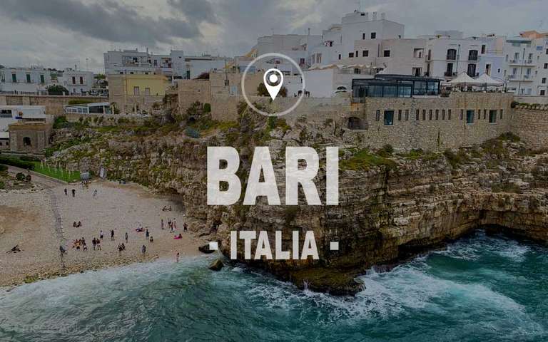 7 días, vacaciones de verano en Julio. Bari (Italia) vuelos + alojamiento+ desayuno Buffet incluido (precio/persona)