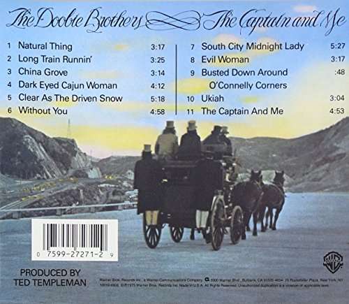 The Captain and Me The Doobie Brothers CD