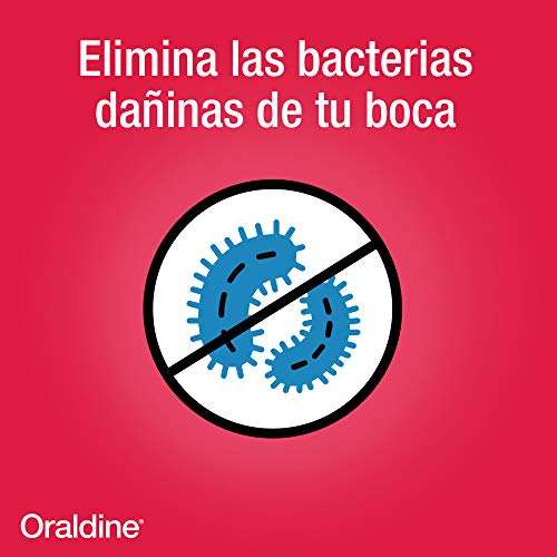 3 x Oraldine Antiséptico, Colutorio Líquido de Uso Diario con Doble Poder Antibacterial - 200 ml (2,39€/unidad)