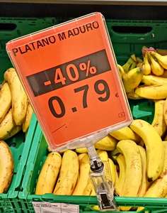 Plátano de Canarias cat.I ecológico variedad Cavendish maduro a 0,79€ el Kilo
