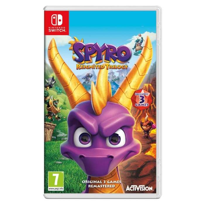 Spyro Reignited Trilogy Nintendo Switch (13,25€ Nuevos Usuarios)