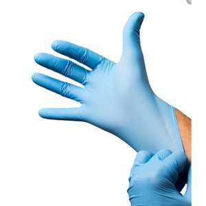 Caja 100 guantes desechables de nitrilo azul 3,5g 7M (tallas M/7, L/8 y XL/9)