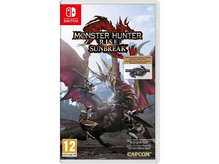Nintendo Switch Monster Hunter Rise: Sunbreak - También en Amazon