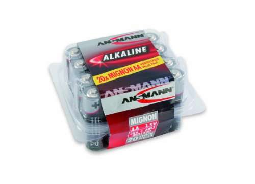 Ansmann RED 5015548 LR6 - Mignon 20x batería alcalina AAA