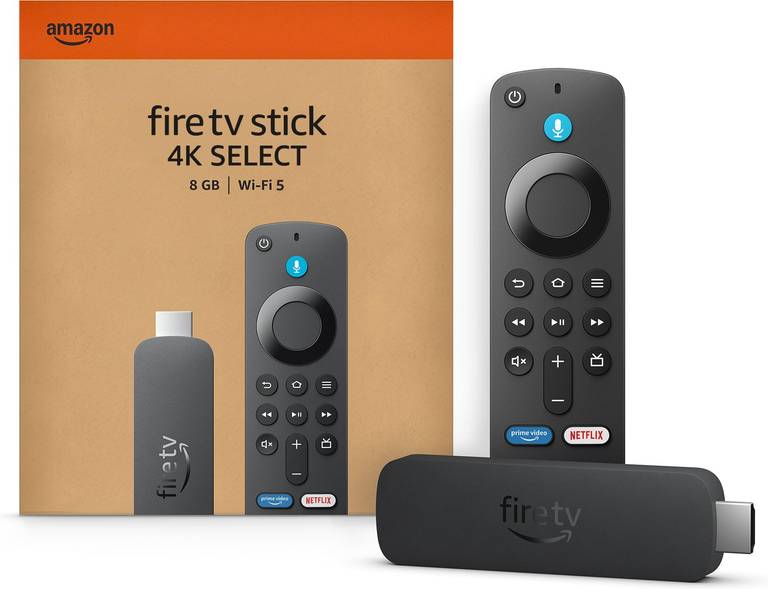 Amazon Fire TV Stick 4K Select (Última Generación, Streaming 4K UHD, Mando por Voz Alexa+, Dolby Vision/Atmos)
