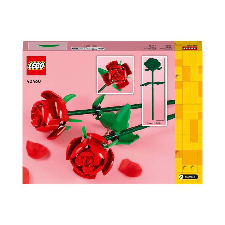 LEGO Creator Rosas Set de Flores Artificiales