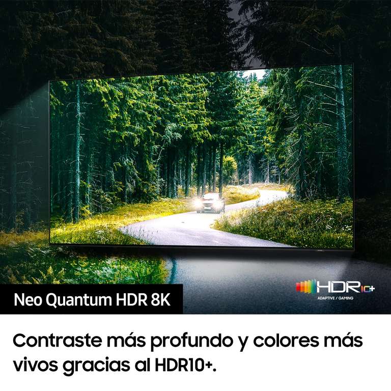 Samsung TV Neo QLED 8K 2023 55QN700C 55" con Quantum Matrix Technology,Procesador Neural con IA, HDR, 60W con Dolby Atmos y Diseño Infinity